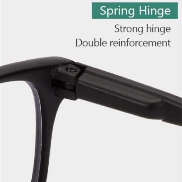 NEW! Blue Light Blocking Glasses Computer & iPhone Anti Eyestrain Matte Black - Picture 7 of 10